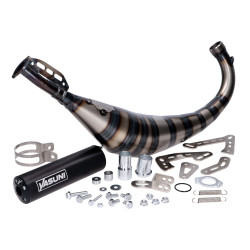 exhaust Yasuni R3 carrera black beta rr50, derbi, minarelli tub809th