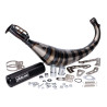 uitlaat yasuni R3 carrera zwart beta rr50, derbi, minarelli tub809th