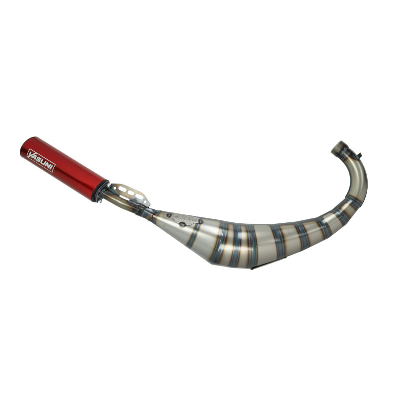 uitlaat yasuni R3 carrera rood beta rr50, derbi, minarelli tub809te