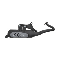 exhaust Polini standard model e-approval Piaggio black liberty 2t 200.0322
