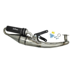 exhaust Leovince hand made tt black edition black minarelli hor 4054b