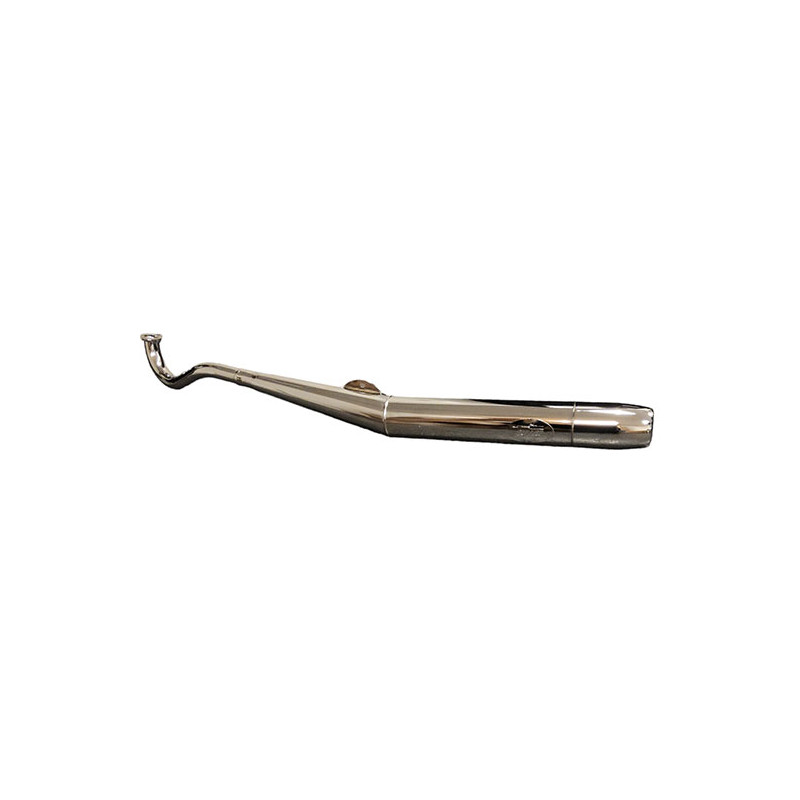 uitlaat bullet knik extra stil chroom puch maxi
