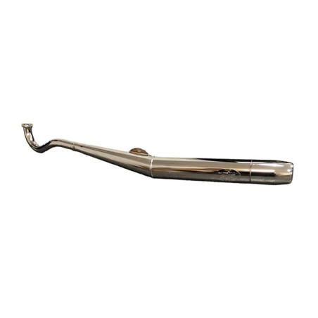 exhaust Bullet kink extra quiet chrome puch maxi