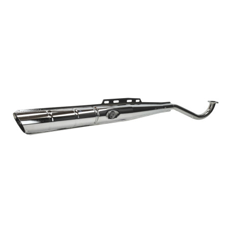 exhaust Jamarcol + logo (made in EU) 28mm chrome puch maxi