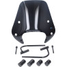 windshield Regia with mounting set low (made in EU) for 72085 30cm black gloss zip2000