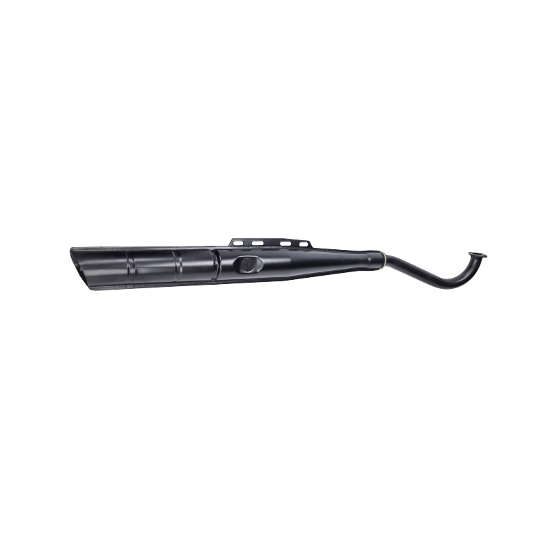 exhaust Jamarcol + logo loose bend 28mm black puch maxi