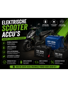 Elektrische scooter accu’s